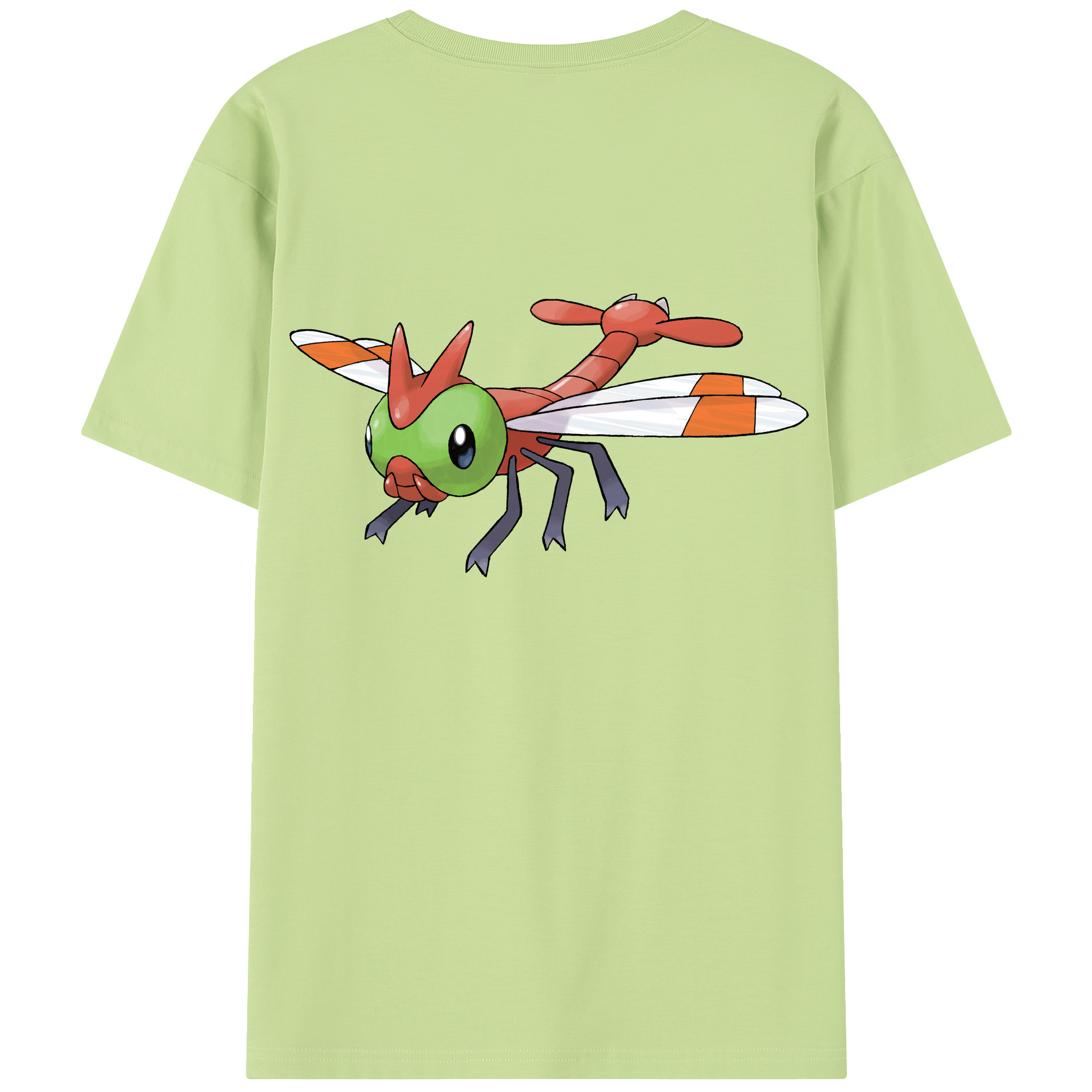 （画像用） ポケットモンスター Pokémon 綿100％半袖Tシャツ（背面プリント）